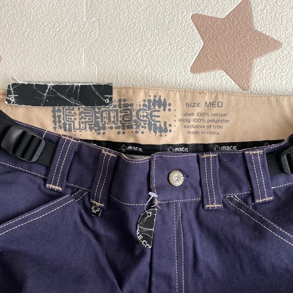 New Mace Navy Shorts - Picture 2 of 3